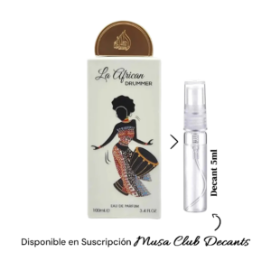 Lattafa Al African Drummer EDP – Decant 5 ml